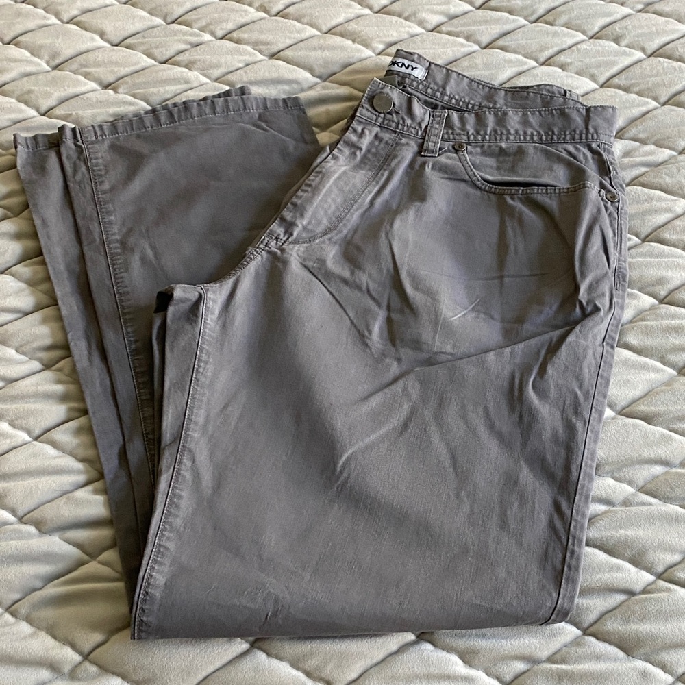 DKNY Men's Charcoal Pants 31x30